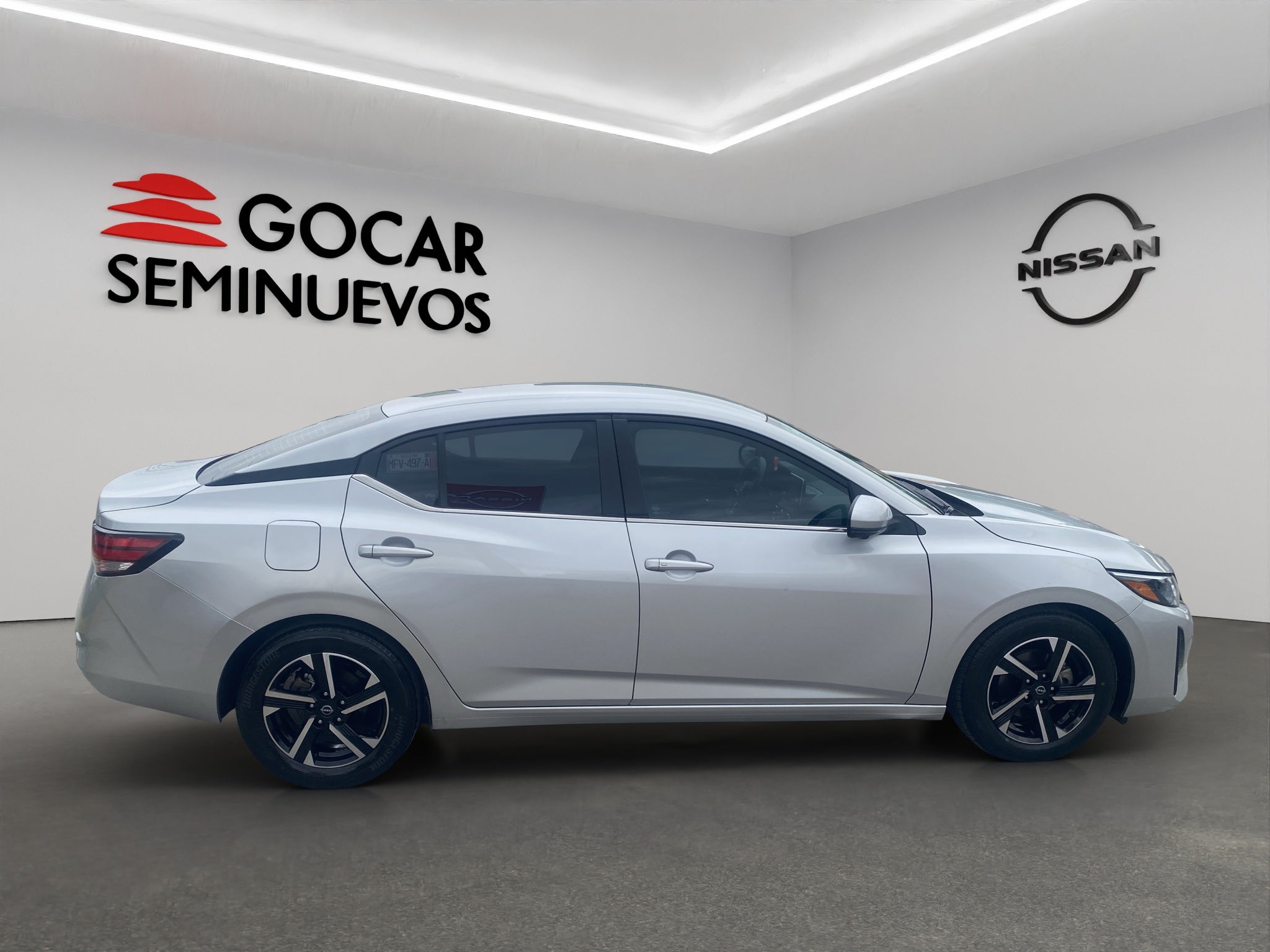 2024 Nissan Sentra 4 pts. Advance, TM6, a/ac., f. niebla, RA-16