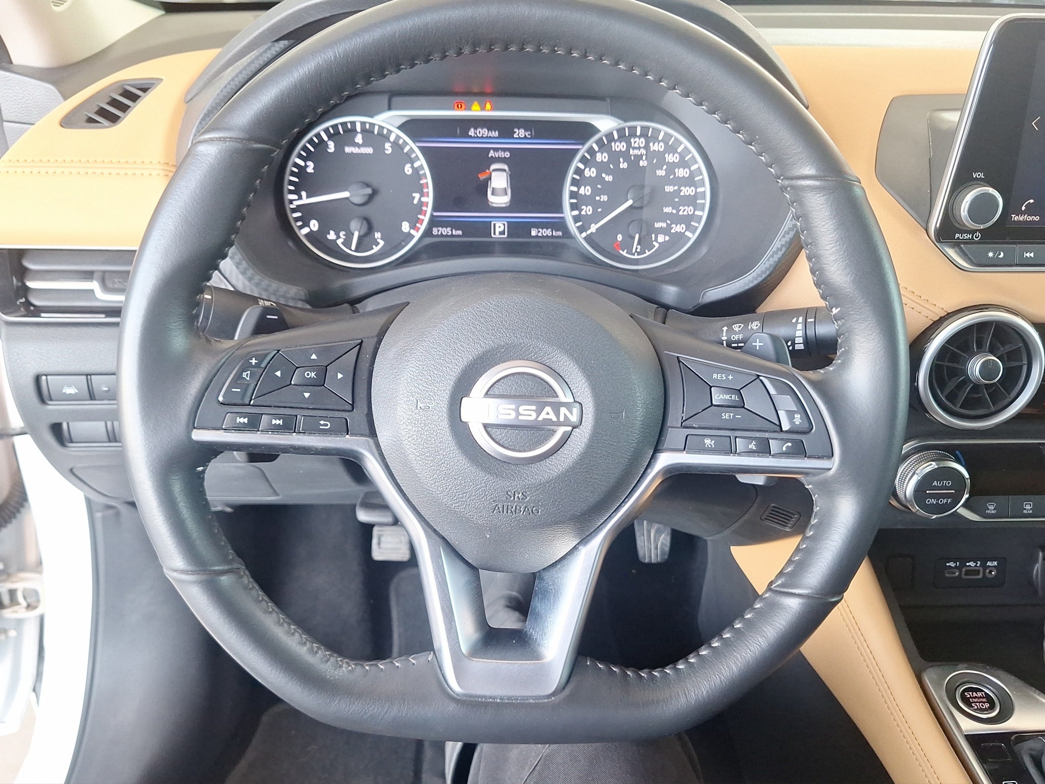 2024 Nissan Sentra 4 pts. SR Platinum, TA, a/ac. Aut., piel, QC, s. Bose, f. led, RA-18