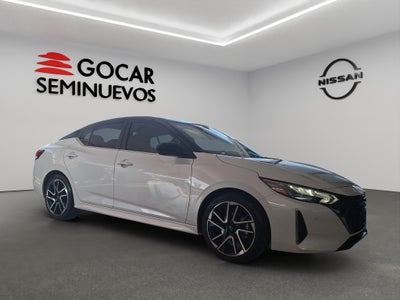 2024 Nissan Sentra 4 pts. SR Platinum, TA, a/ac. Aut., piel, QC, s. Bose, f. led, RA-18