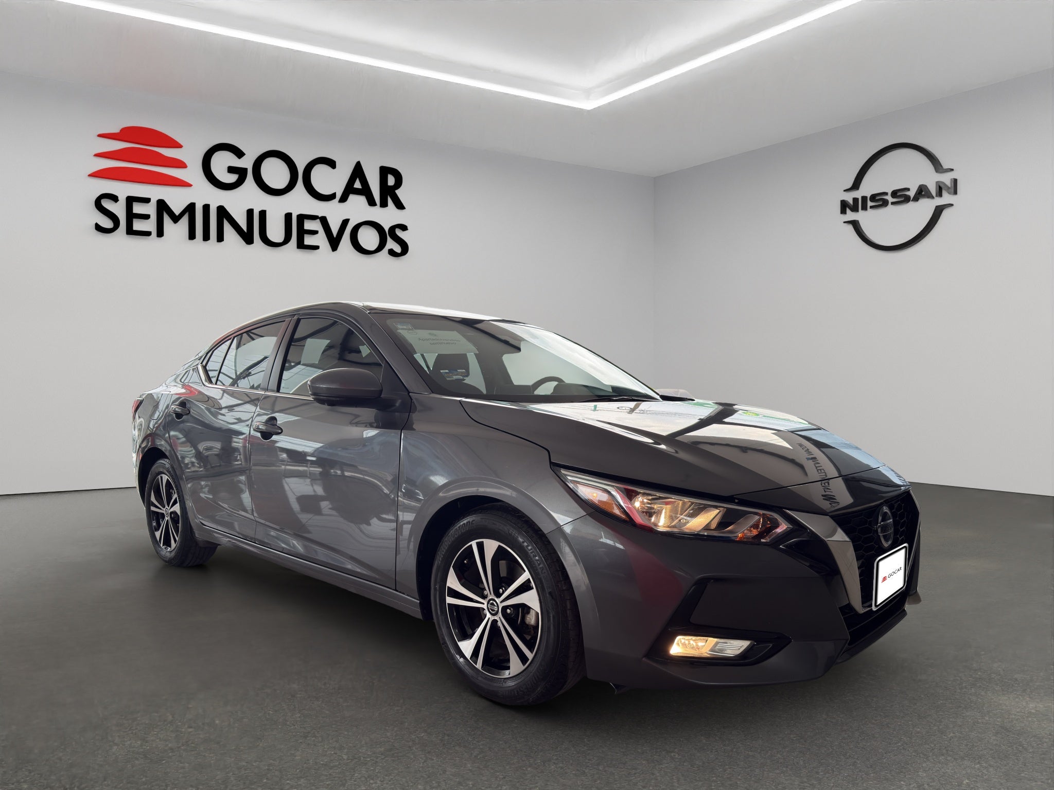 2023 Nissan Sentra 4 pts. Advance, TM6, a/ac., f. niebla, RA-16