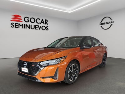 2025 Nissan Sentra 4 pts. SR Platinum, TA, a/ac. Aut., piel, QC, s. Bose, f. led, RA-18 (línea anterior)