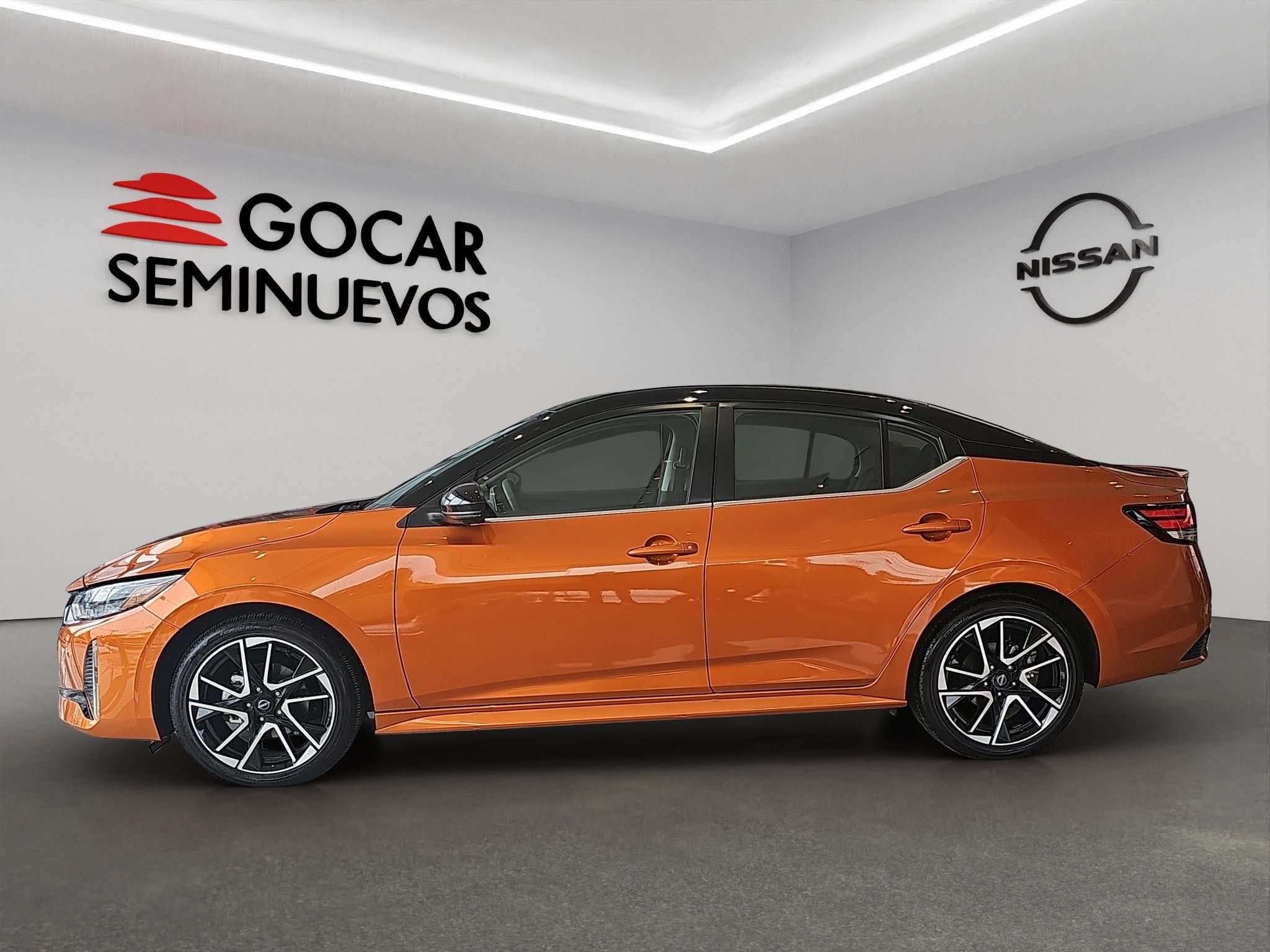 2025 Nissan Sentra 4 pts. SR Platinum, TA, a/ac. Aut., piel, QC, s. Bose, f. led, RA-18 (línea anterior)