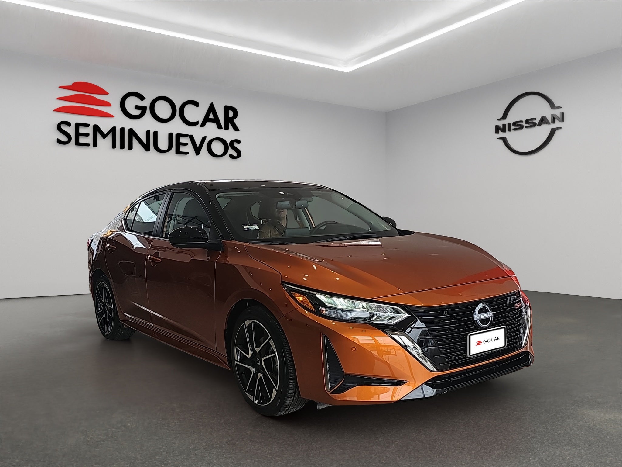 2025 Nissan Sentra 4 pts. SR Platinum, TA, a/ac. Aut., piel, QC, s. Bose, f. led, RA-18 (línea anterior)