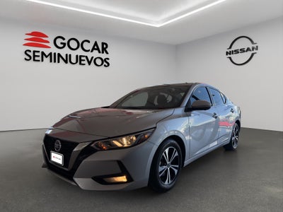 2022 Nissan Sentra 4 pts. Advance, TM6, a/ac., f. niebla, RA-16
