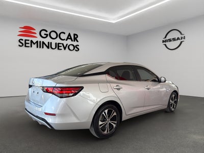 2022 Nissan Sentra 4 pts. Advance, TM6, a/ac., f. niebla, RA-16