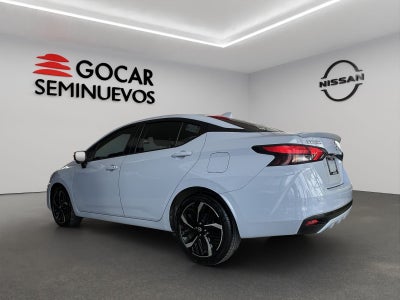 2024 Nissan Versa 4 pts. SR, TA, a/ac. Aut., f. niebla, f. led, spoiler, RA-17