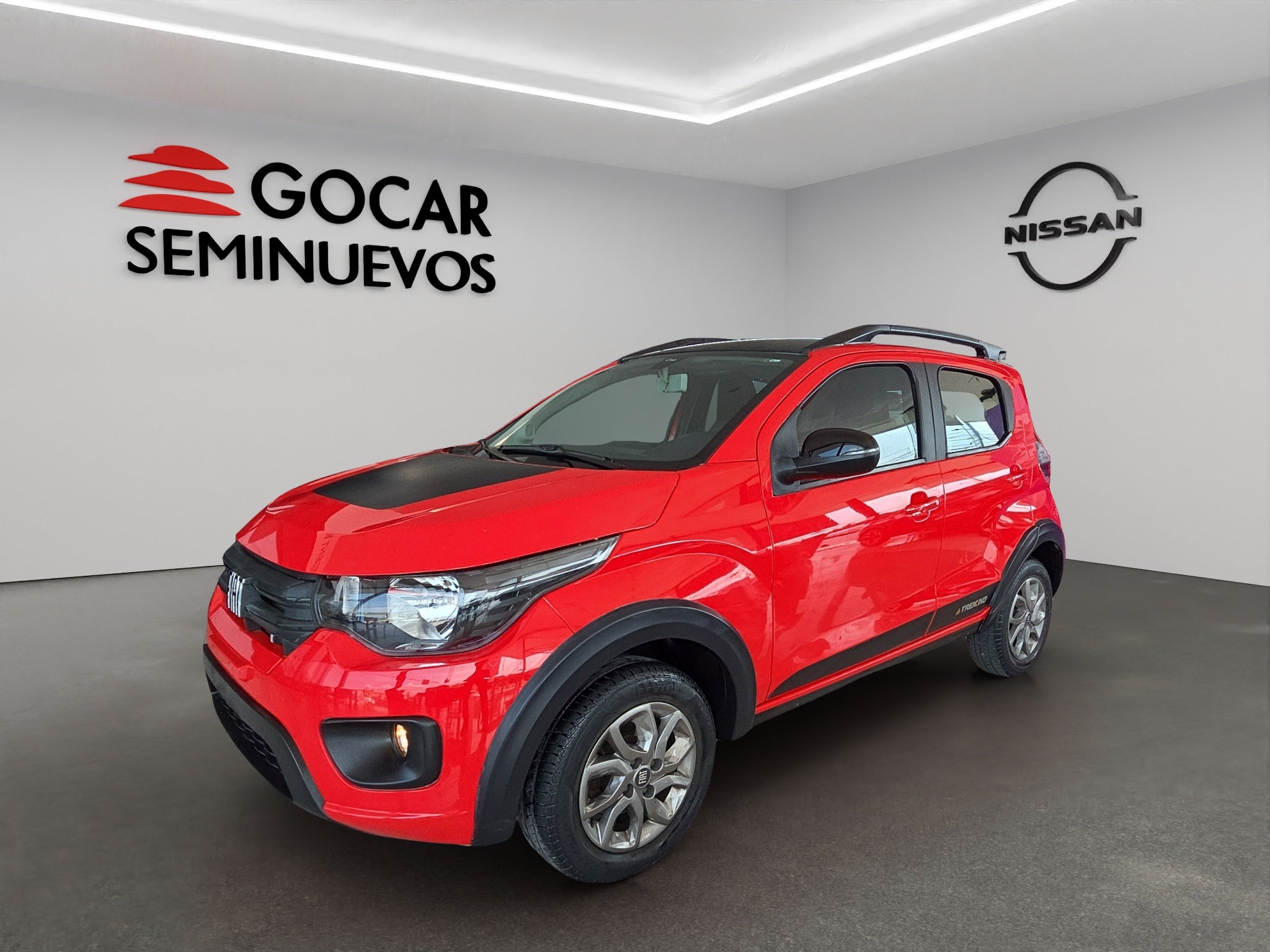 2021 FIAT Mobi 5 pts. Trekking, TM5, a/ac., VE, f. niebla, rieles en techo, RA-14
