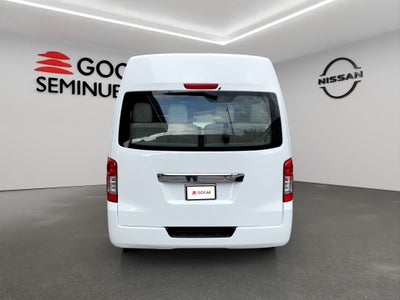 2023 Nissan Urvan Pasajeros 4 pts. Amplia, TM5, a/ac., desem. tras., 14 pas.