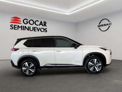 2025 Nissan X-Trail VUD 5 pts. Platinum Plus, TA, piel, QCP, GPS, ADAS, RA-19