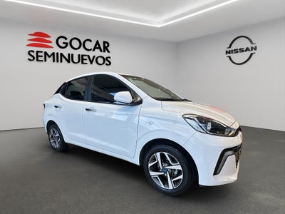 2024 Hyundai Grand i10 5 pts. HB GLS, TM5, VE, botón encend., RA-15 (cambio de línea)
