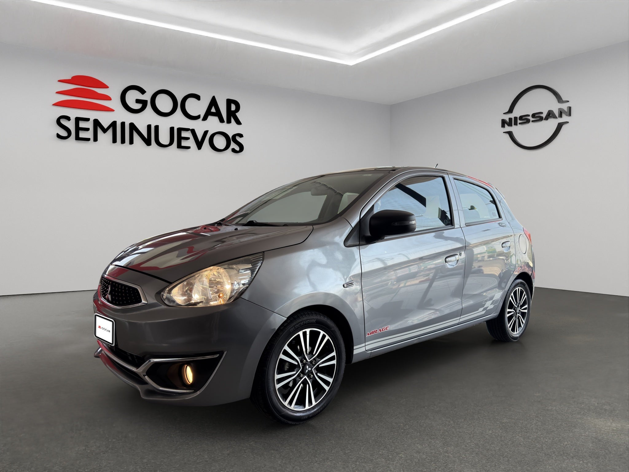 2017 Mitsubishi Mirage 5 pts. HB GLS, CVT, climatronic, VE, f. niebla, RA-15 (cambio de línea)