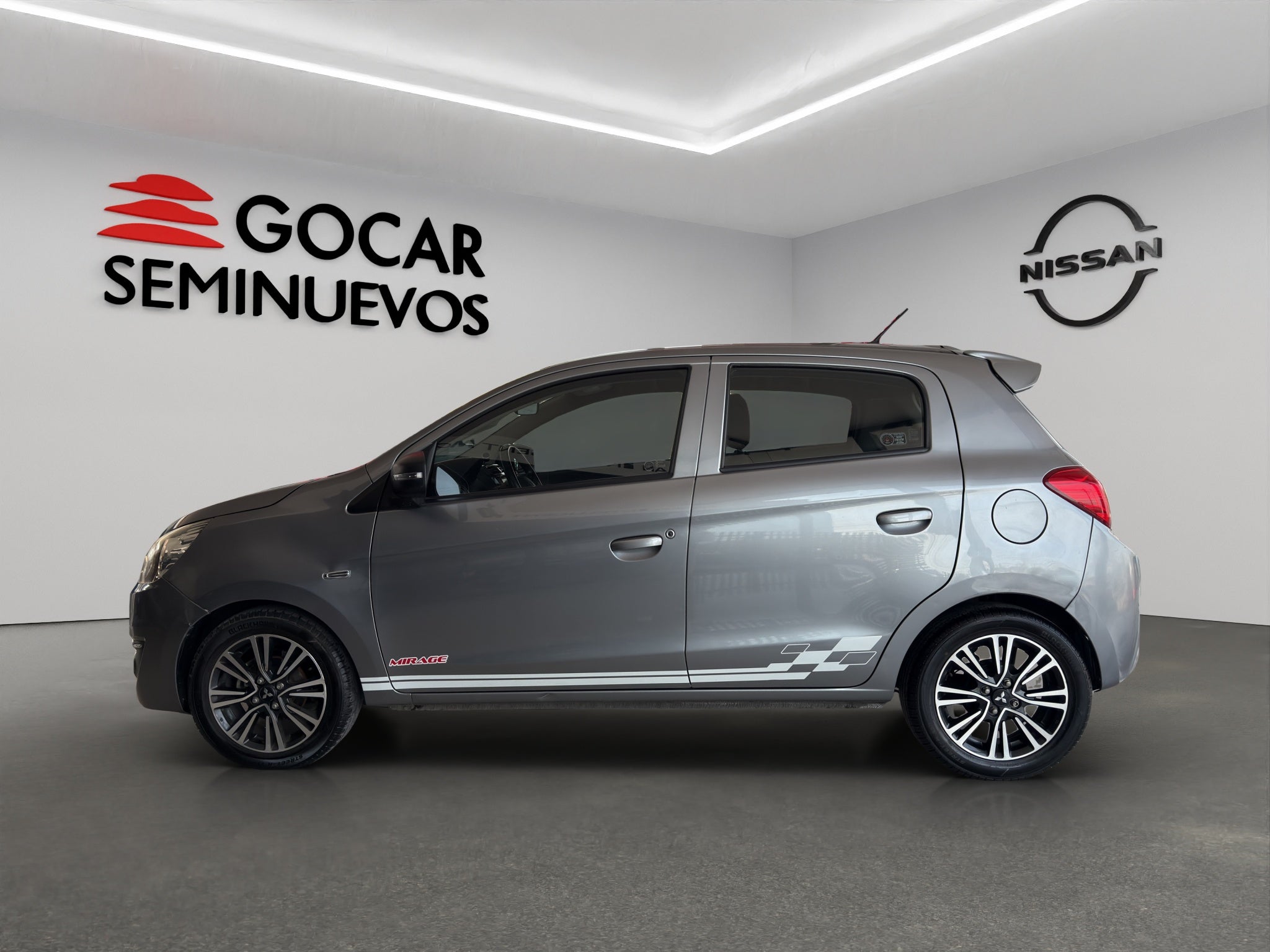 2017 Mitsubishi Mirage 5 pts. HB GLS, CVT, climatronic, VE, f. niebla, RA-15 (cambio de línea)