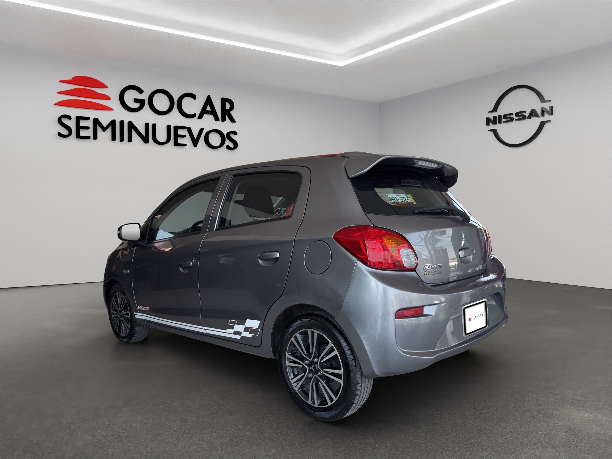 2017 Mitsubishi Mirage 5 pts. HB GLS, CVT, climatronic, VE, f. niebla, RA-15 (cambio de línea)