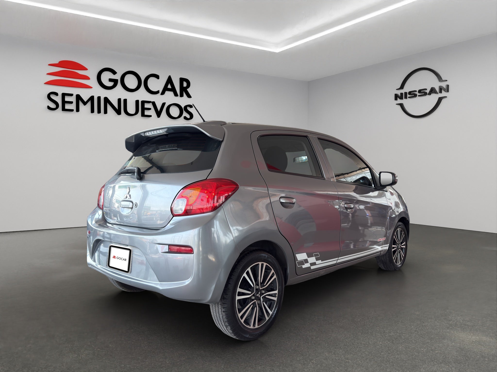 2017 Mitsubishi Mirage 5 pts. HB GLS, CVT, climatronic, VE, f. niebla, RA-15 (cambio de línea)