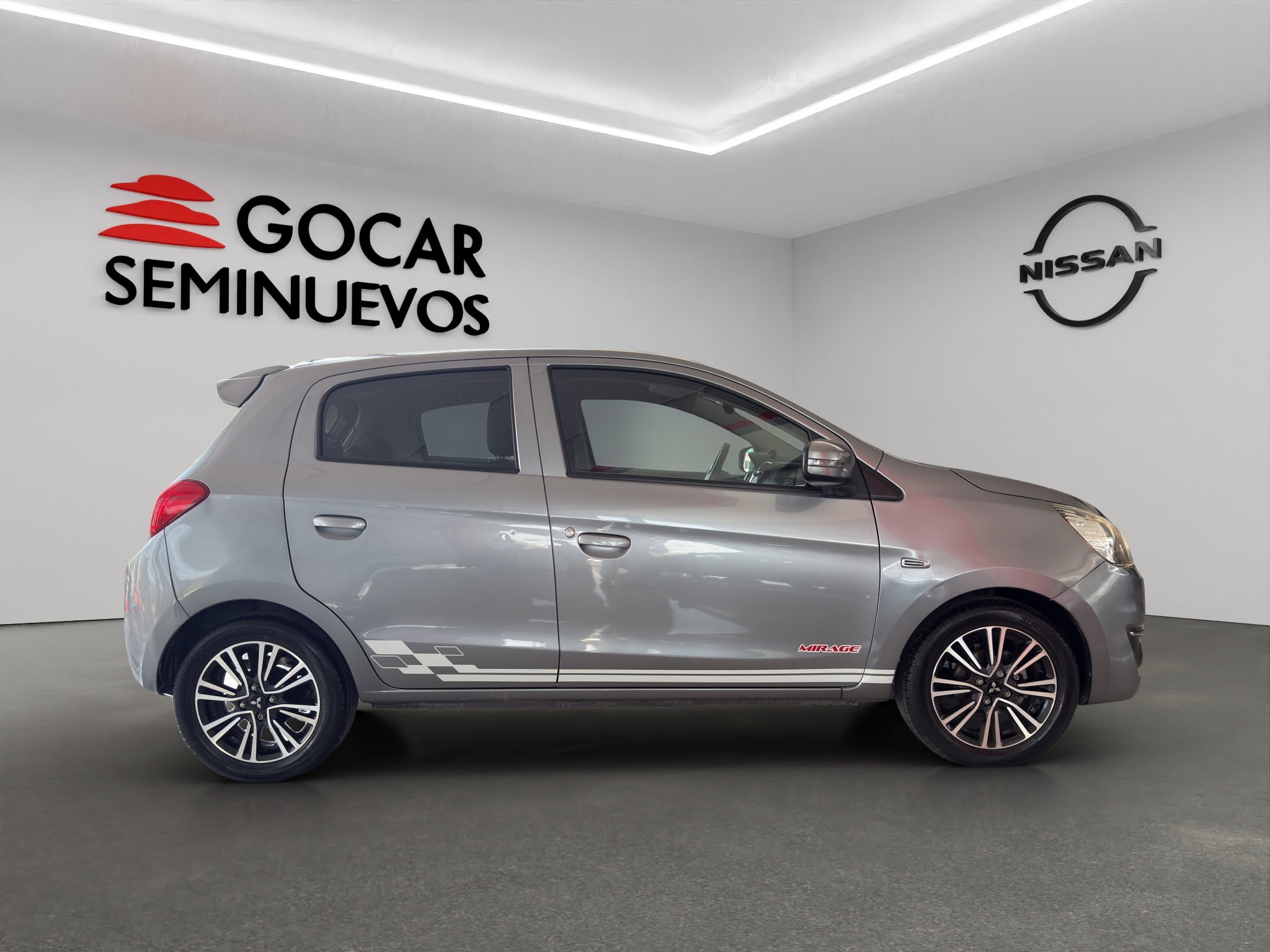 2017 Mitsubishi Mirage 5 pts. HB GLS, CVT, climatronic, VE, f. niebla, RA-15 (cambio de línea)