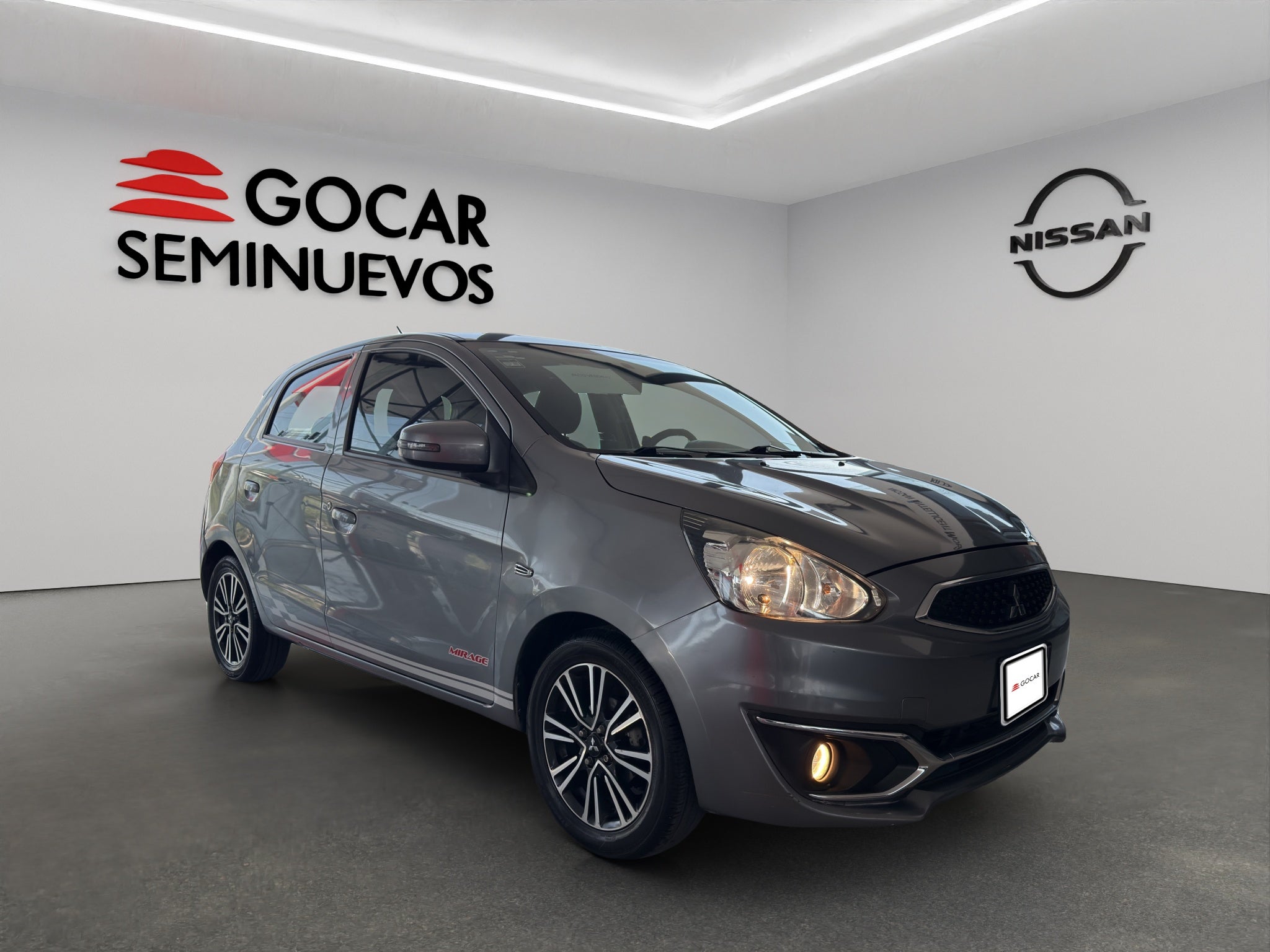 2017 Mitsubishi Mirage 5 pts. HB GLS, CVT, climatronic, VE, f. niebla, RA-15 (cambio de línea)