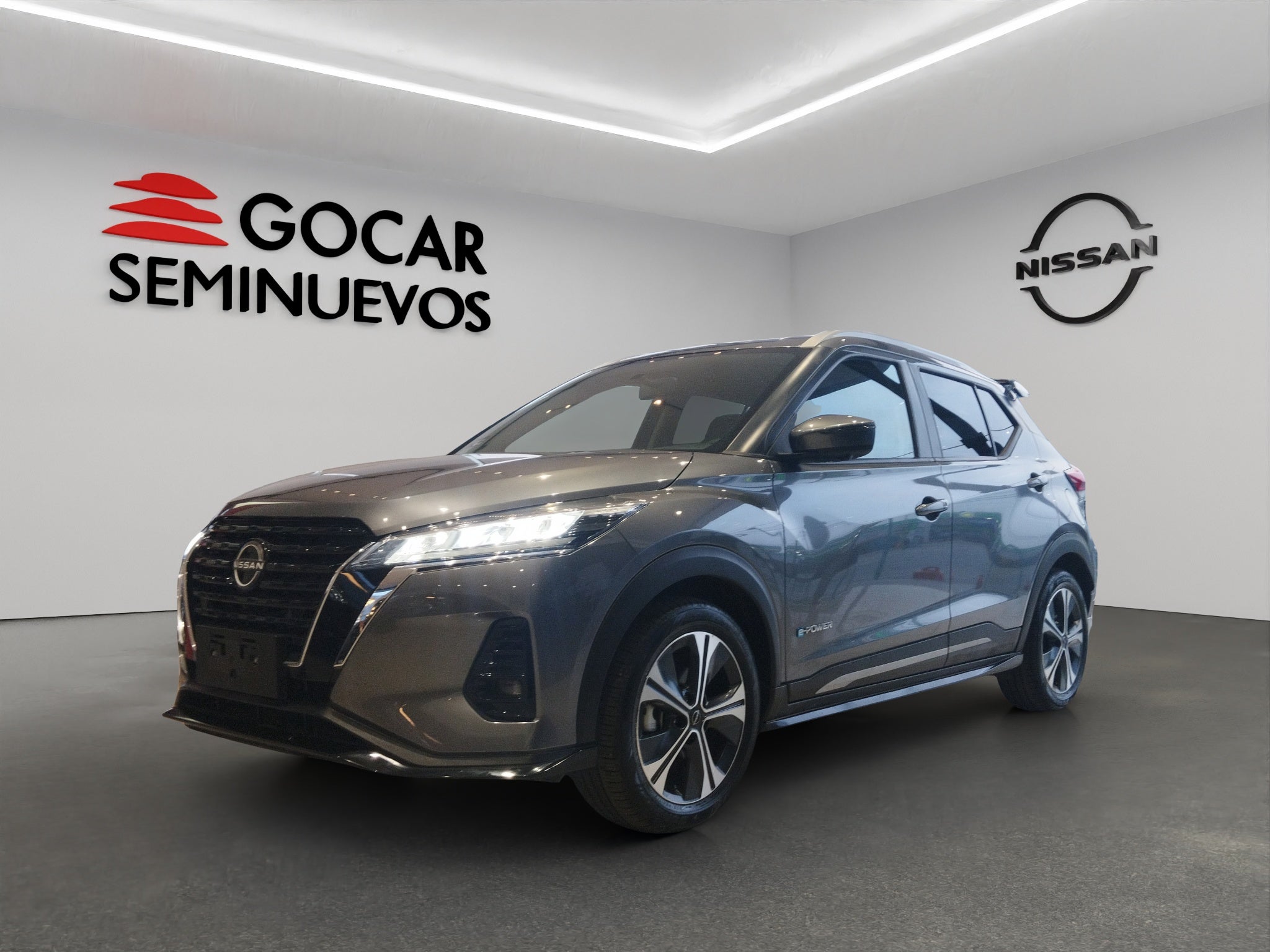 2025 Nissan Kicks VUD 5 pts. Play Exclusive e-Power, E-REV, TA, piel, RA-17 (línea nueva)