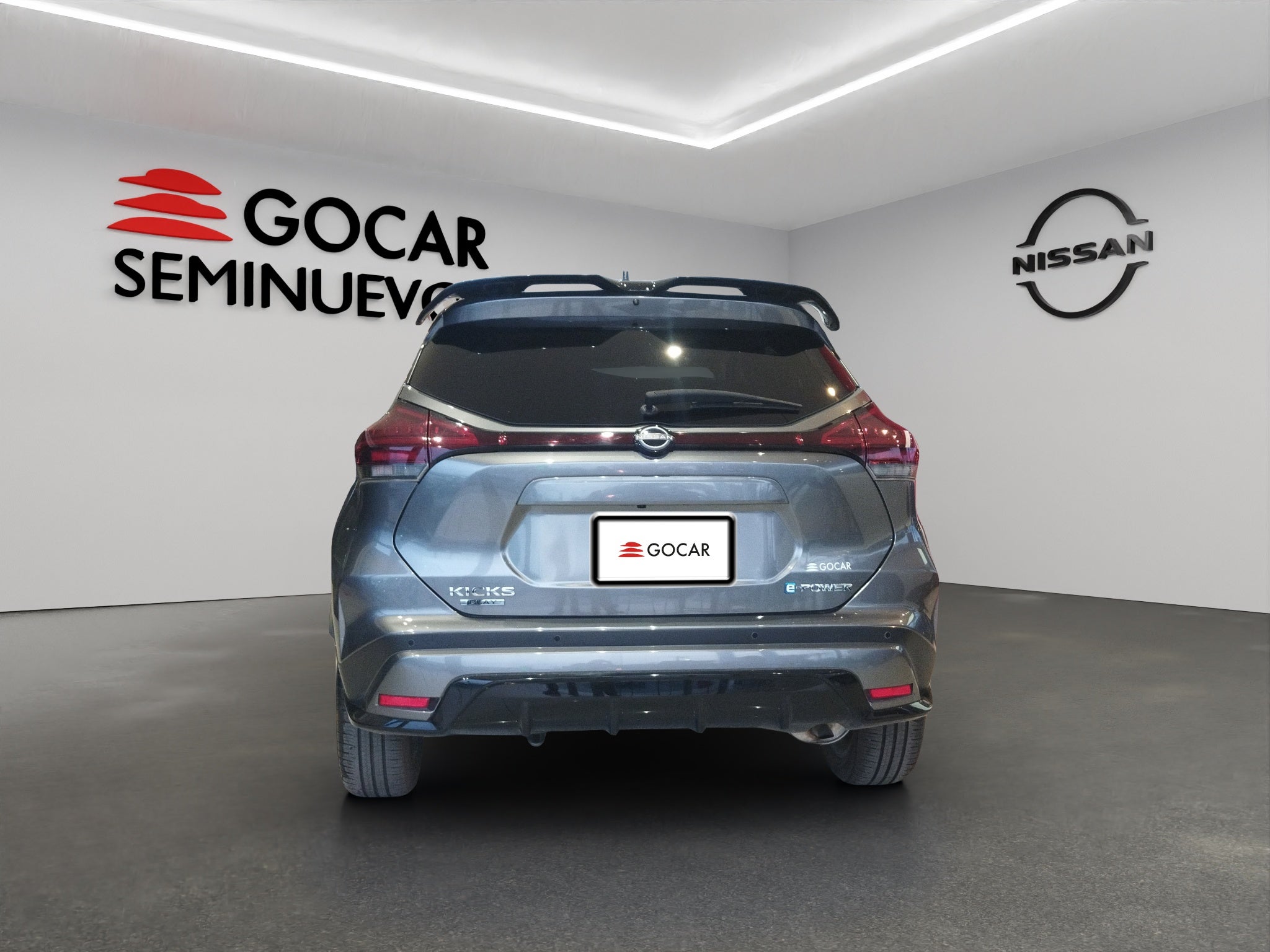 2025 Nissan Kicks VUD 5 pts. Play Exclusive e-Power, E-REV, TA, piel, RA-17 (línea nueva)