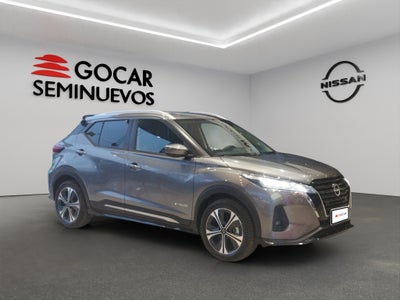 2025 Nissan Kicks VUD 5 pts. Play Exclusive e-Power, E-REV, TA, piel, RA-17 (línea nueva)