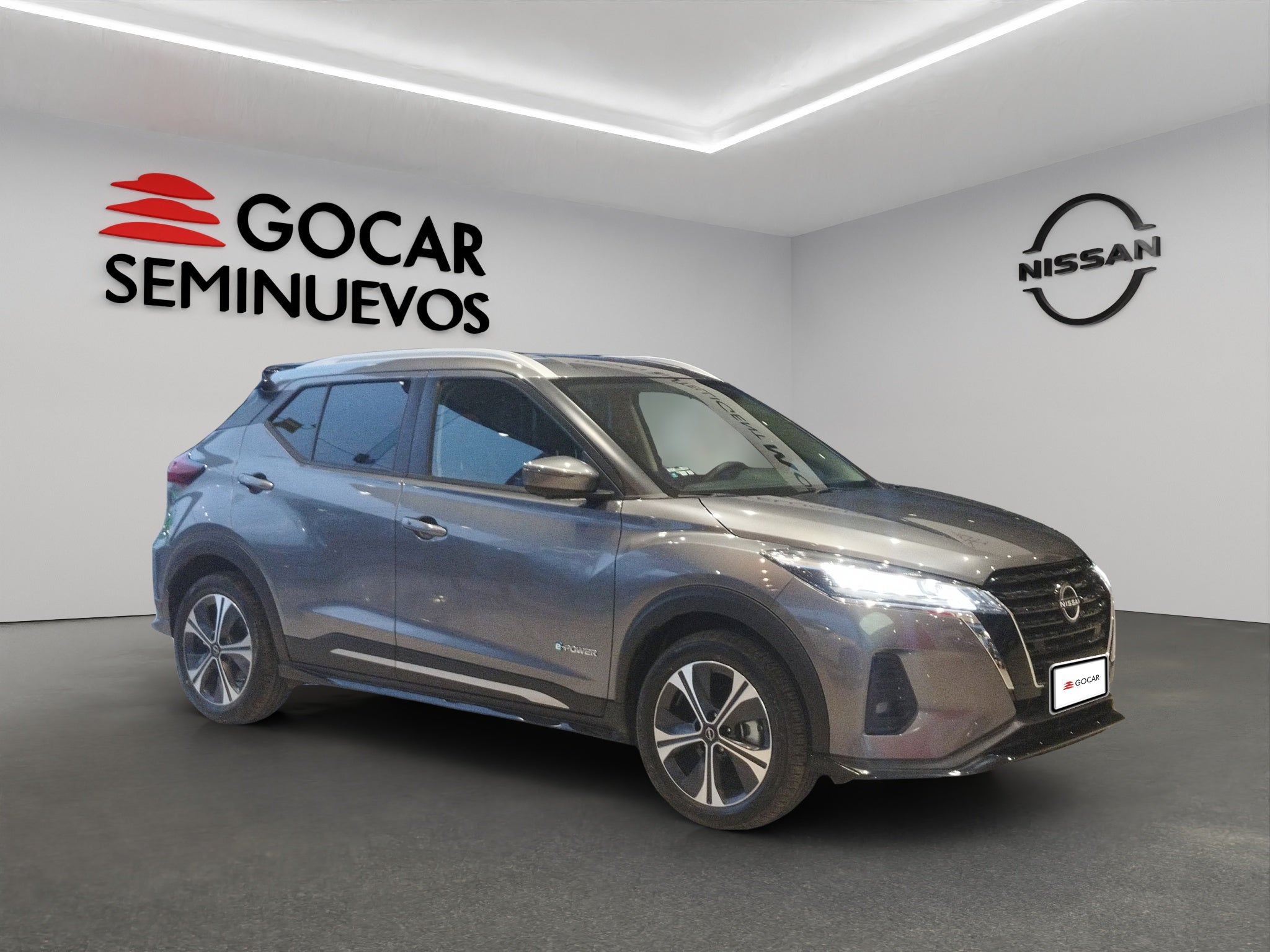 2025 Nissan Kicks VUD 5 pts. Play Exclusive e-Power, E-REV, TA, piel, RA-17 (línea nueva)