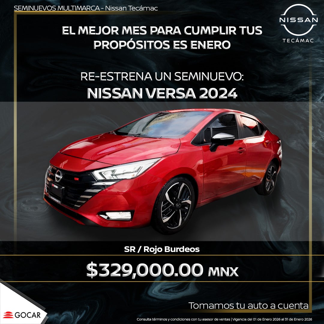 Re-estrena un seminuevo Nissan
